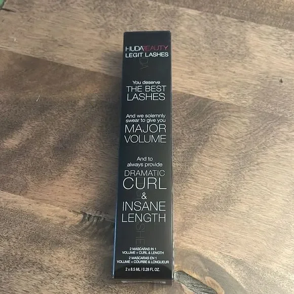 sold 🛑⛄️ Huda Beauty Legit Lashes Double-Ended Mascara Very Vanta - Picture 5 of 6